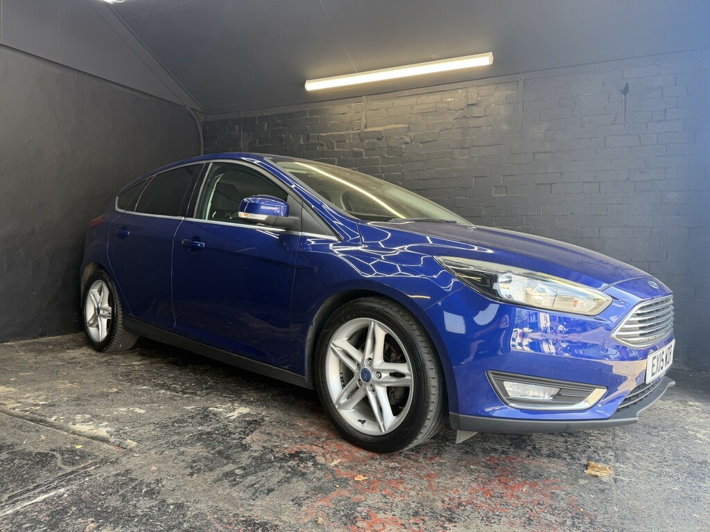 Ford Focus 1.6 Titanium 2015 Blue #2