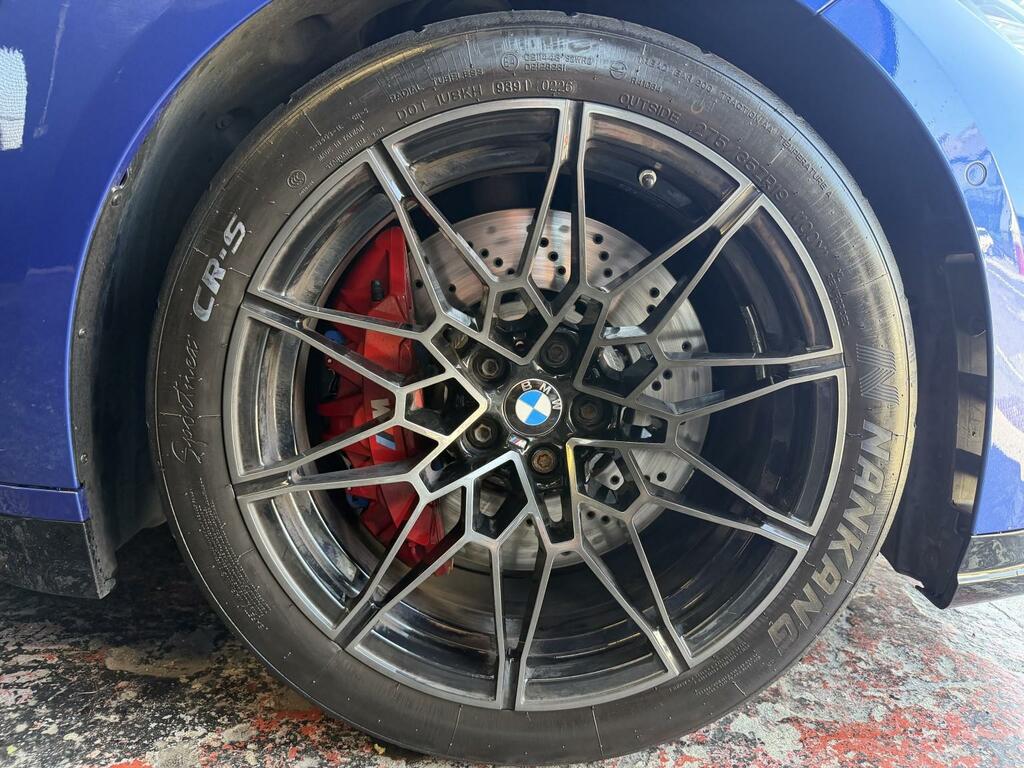 BMW M3 3.0 M3 Competition Saloon Blue #6