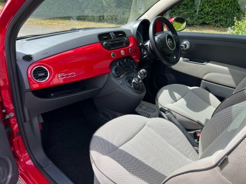 Fiat 500 1.2 Lounge Hatchback Euro 5 Ss Blue #24