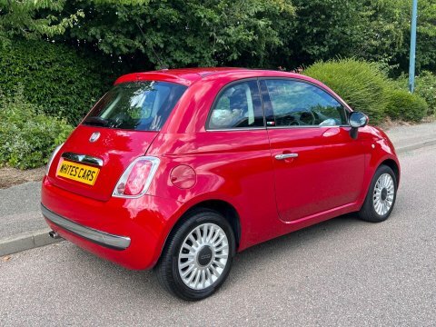 Fiat 500 1.2 Lounge Hatchback Euro 5 Ss Blue #3