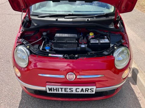 Fiat 500 1.2 Lounge Hatchback Euro 5 Ss Blue #33