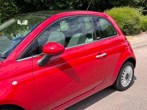 Fiat 500 1.2 Lounge Hatchback Euro 5 Ss Blue #11