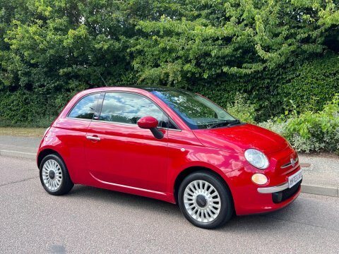 Fiat 500 1.2 Lounge Hatchback Euro 5 Ss Blue #44