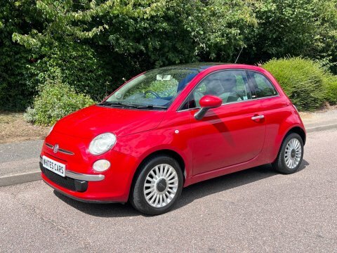 Fiat 500 1.2 Lounge Hatchback Euro 5 Ss Blue #45
