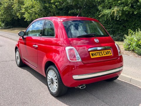 Fiat 500 1.2 Lounge Hatchback Euro 5 Ss Blue #46