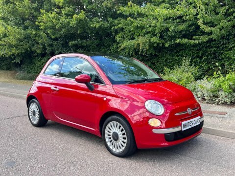 Fiat 500 1.2 Lounge Hatchback Euro 5 Ss Blue #1