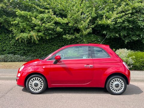 Fiat 500 1.2 Lounge Hatchback Euro 5 Ss Blue #7
