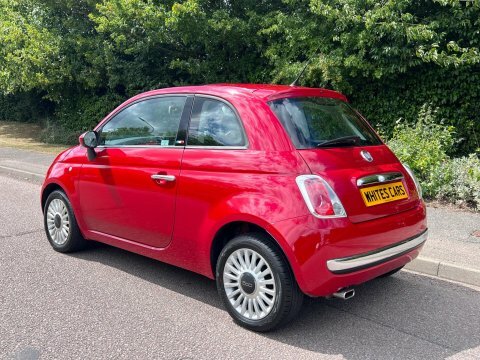 Fiat 500 1.2 Lounge Hatchback Euro 5 Ss Blue #8