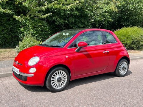 Fiat 500 1.2 Lounge Hatchback Euro 5 Ss Blue #6