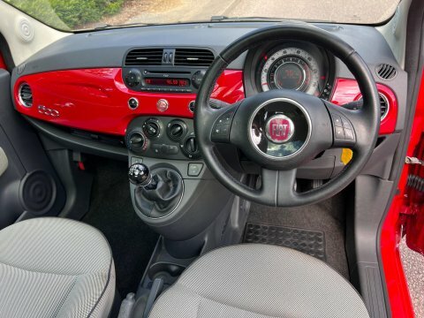 Fiat 500 1.2 Lounge Hatchback Euro 5 Ss Blue #42
