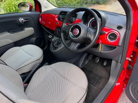 Fiat 500 1.2 Lounge Hatchback Euro 5 Ss Blue #18