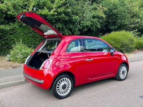 Fiat 500 1.2 Lounge Hatchback Euro 5 Ss Blue #30