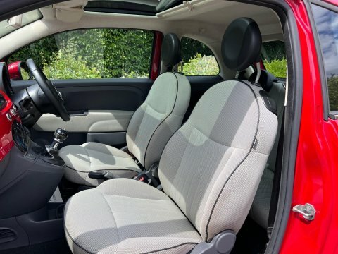 Fiat 500 1.2 Lounge Hatchback Euro 5 Ss Blue #26