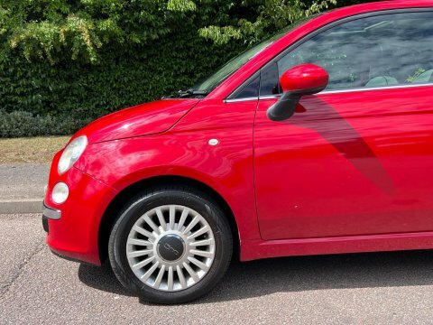 Fiat 500 1.2 Lounge Hatchback Euro 5 Ss Blue #14