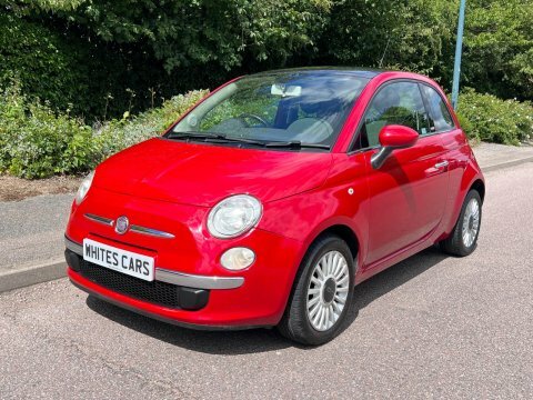 Fiat 500 1.2 Lounge Hatchback Euro 5 Ss Blue #47