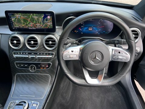 Mercedes-Benz C Class C200d Amg Line Edition Premium Silver #87