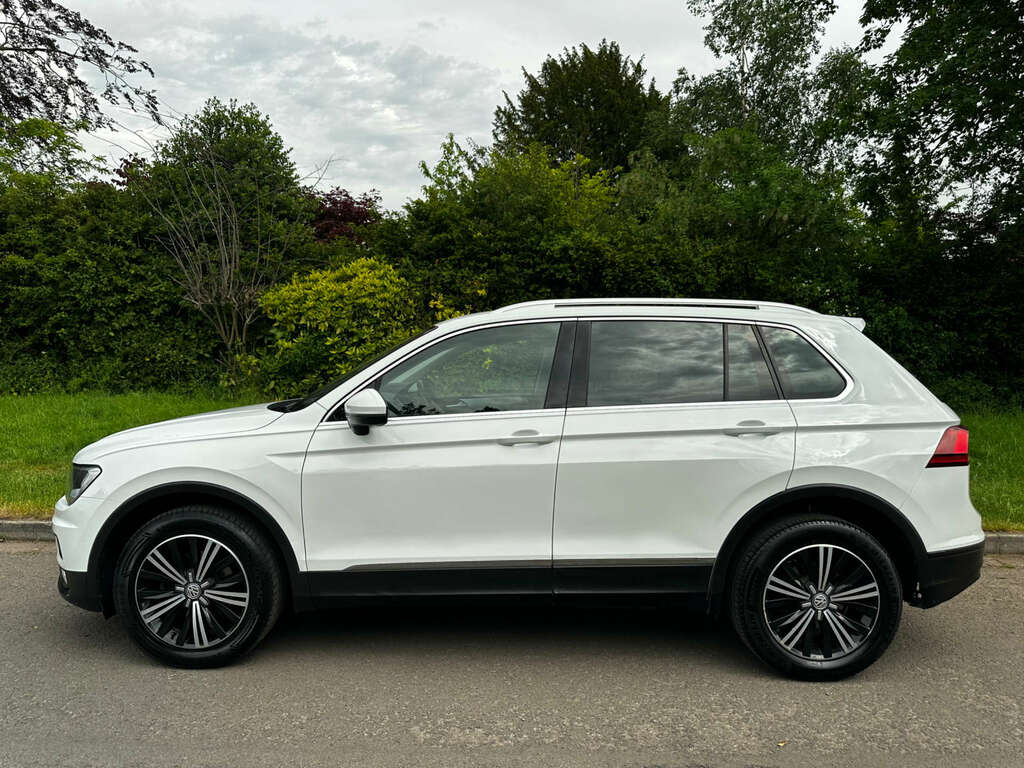 Volkswagen Tiguan 2.0 Tiguan Se Nav Tdi Bluemotion Technology 4Motio RO17UOW White #4