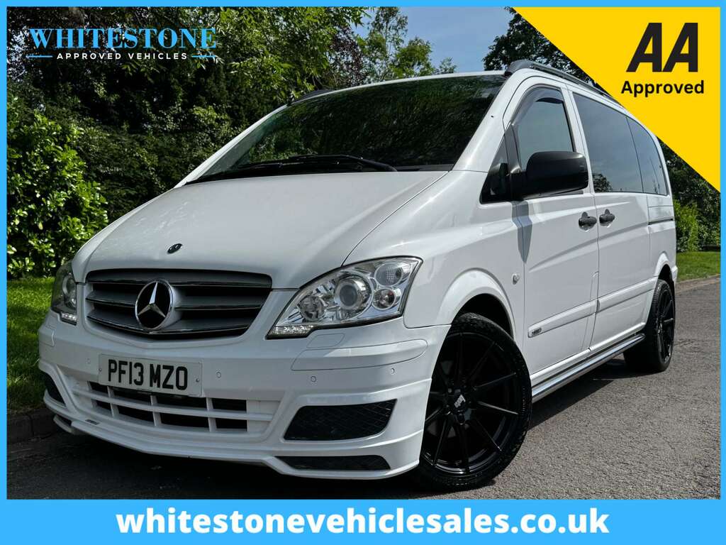 Mercedes-Benz Vito 122Cdi Window Van Black #1