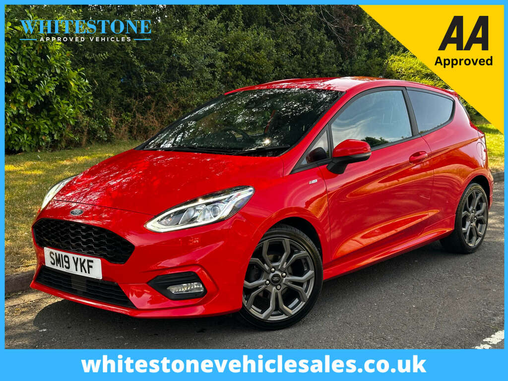 Ford Fiesta Hatchback 1.0 Fiesta St-line T 2019 Red