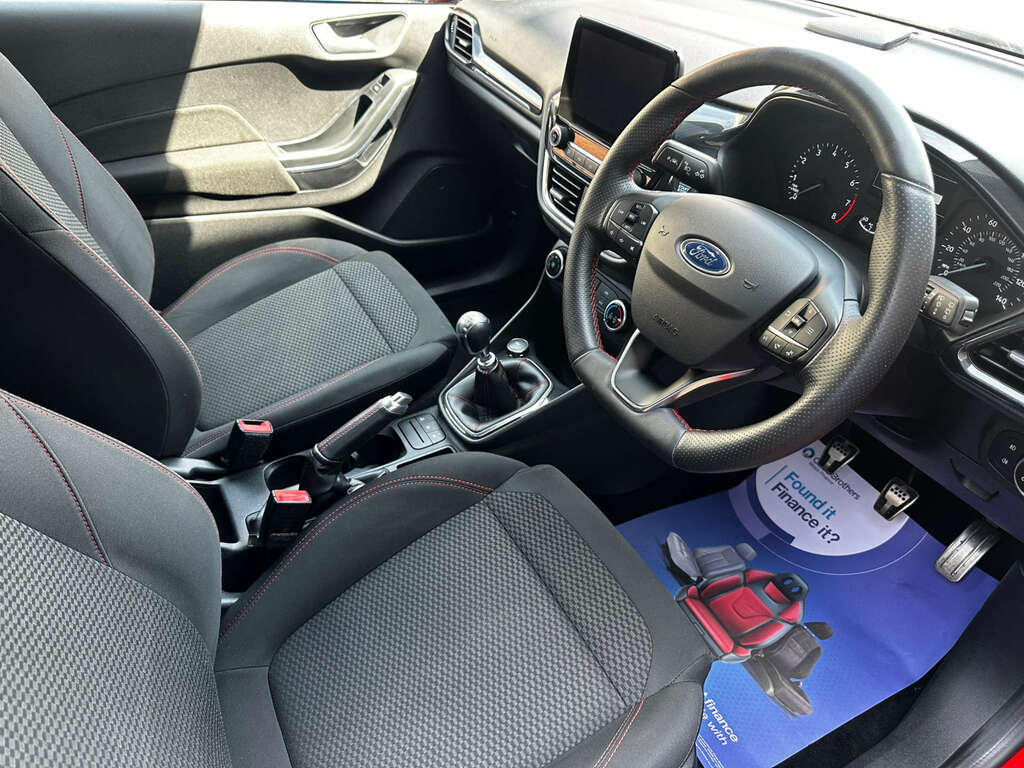 Ford Fiesta Hatchback 1.0 Fiesta St-line T 2019 SM19YKF Red #2