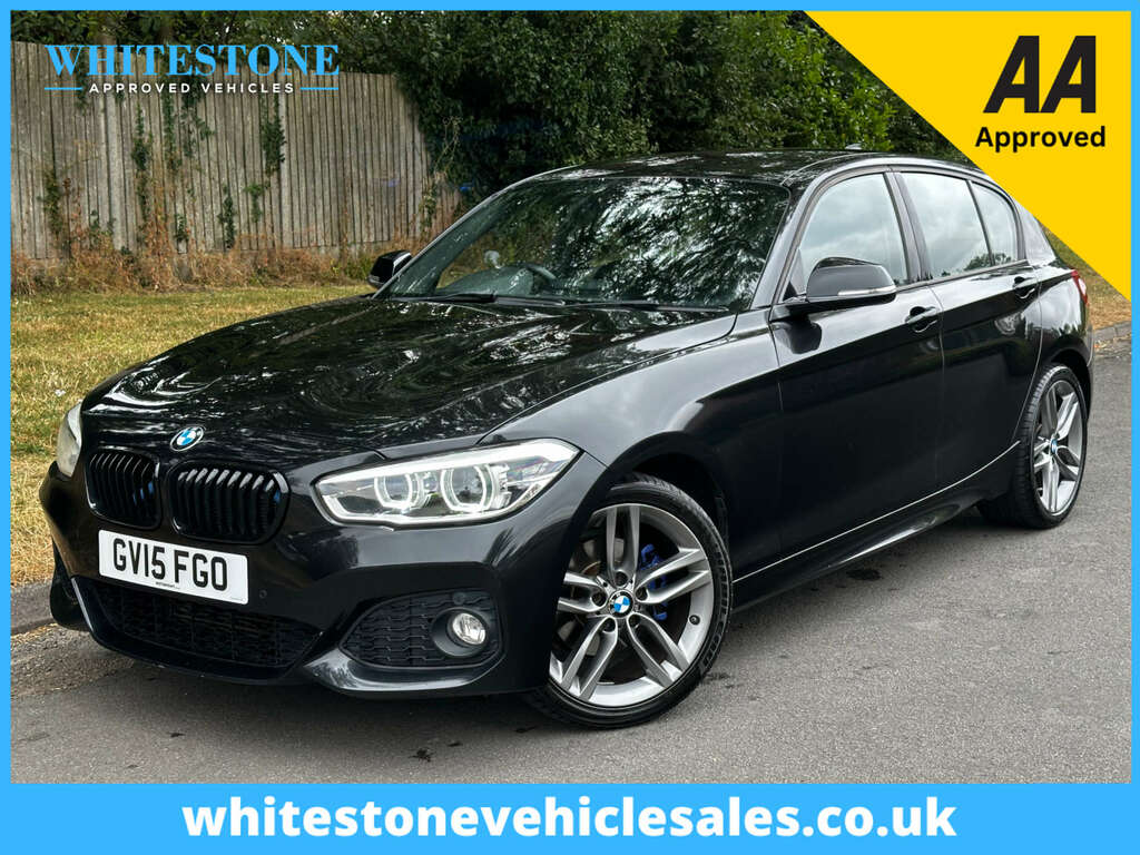 BMW 1 Series Hatchback 2.0 120D M Sport 2015 GV15FGO Black