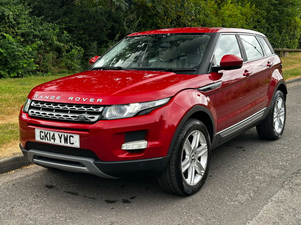 Land Rover Range Rover Evoque Suv 2.2 Range Rover Evoque Pure Tech Sd4 4Wd GK14YWC Red #3