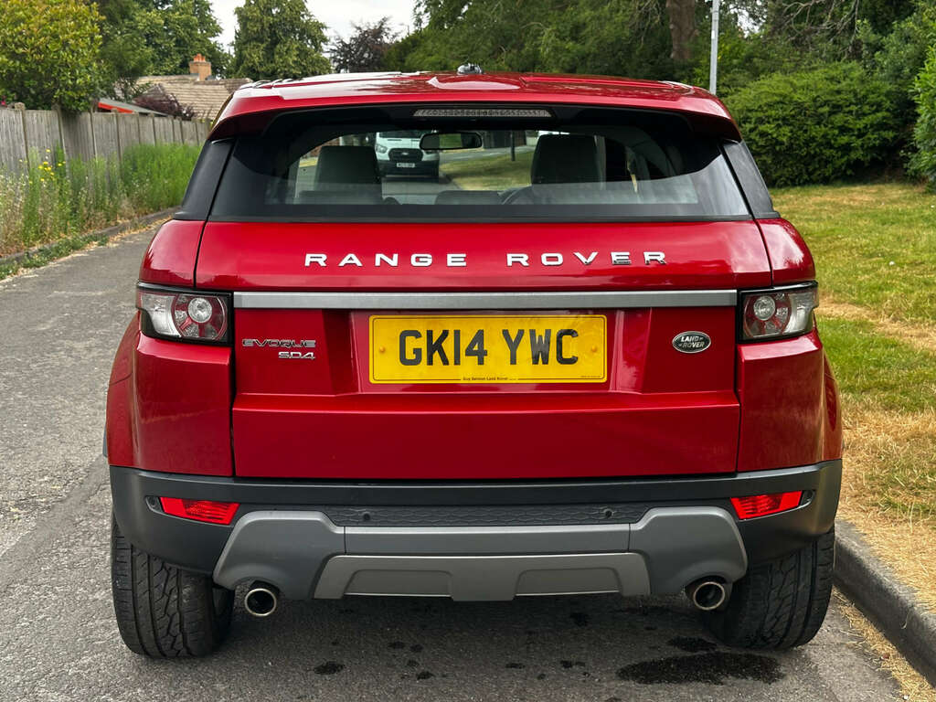 Land Rover Range Rover Evoque Suv 2.2 Range Rover Evoque Pure Tech Sd4 4Wd GK14YWC Red #6