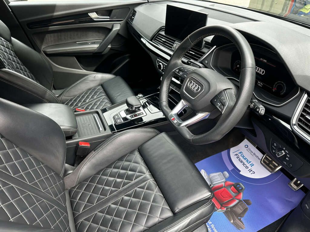 Audi Q5 Suv 2.0 Q5 S Line Edition 1 40 Tdi Mhev Quattro Se YY70JDJ Black #2