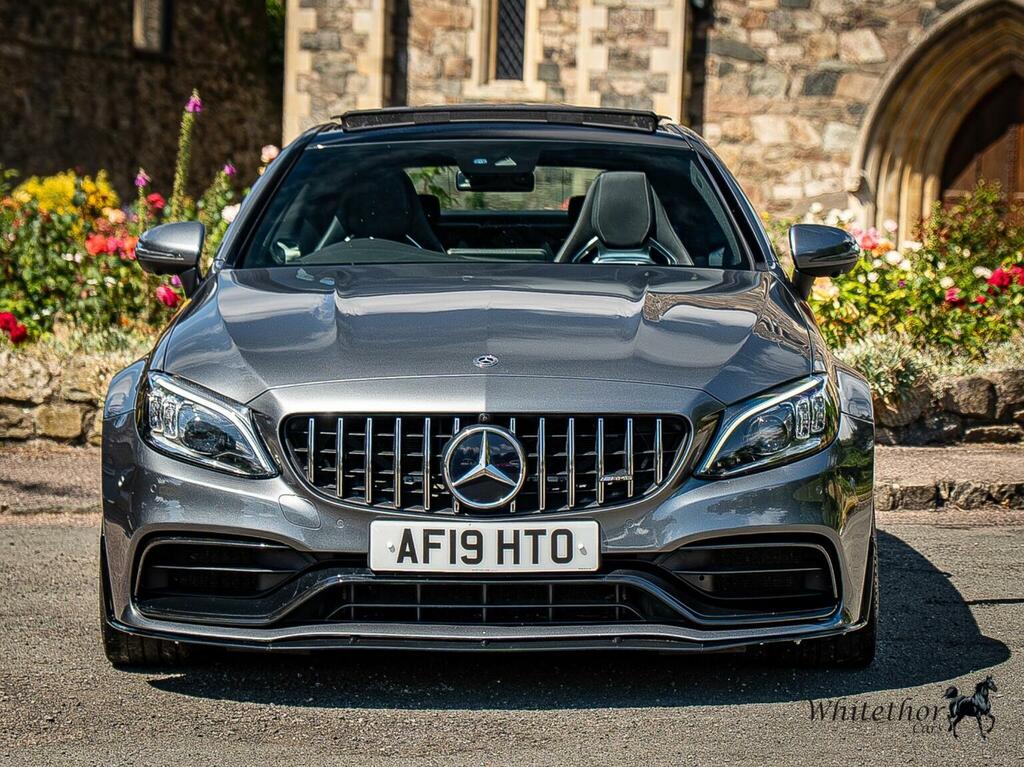 Mercedes-Benz C Class Coupe 4.0 C63 V8 Biturbo Amg S Premium Plus Spds AF19HTO Grey #2