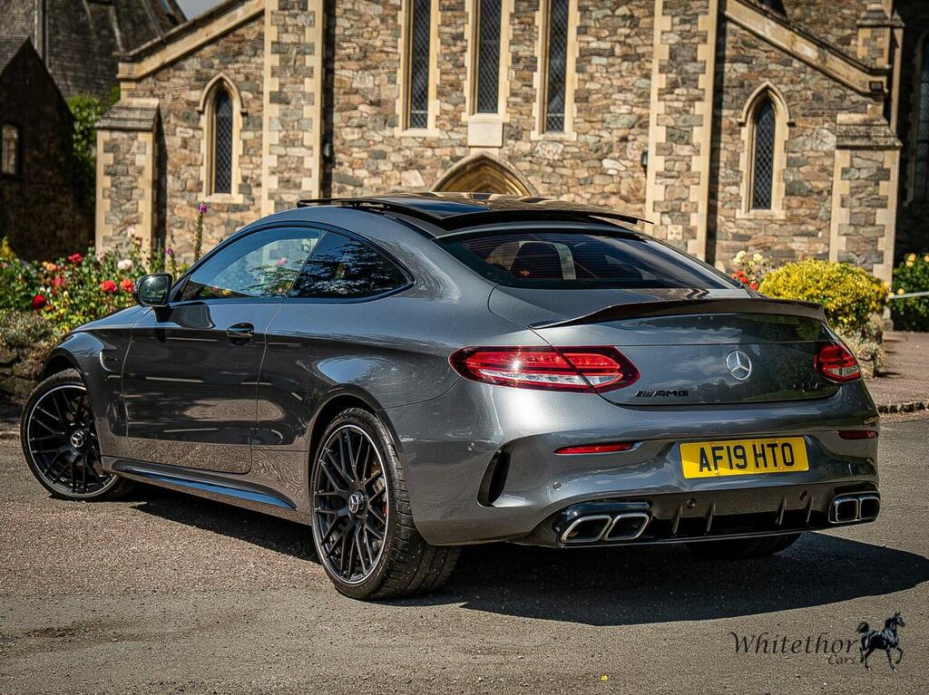 Mercedes-Benz C Class Coupe 4.0 C63 V8 Biturbo Amg S Premium Plus Spds AF19HTO Grey #5
