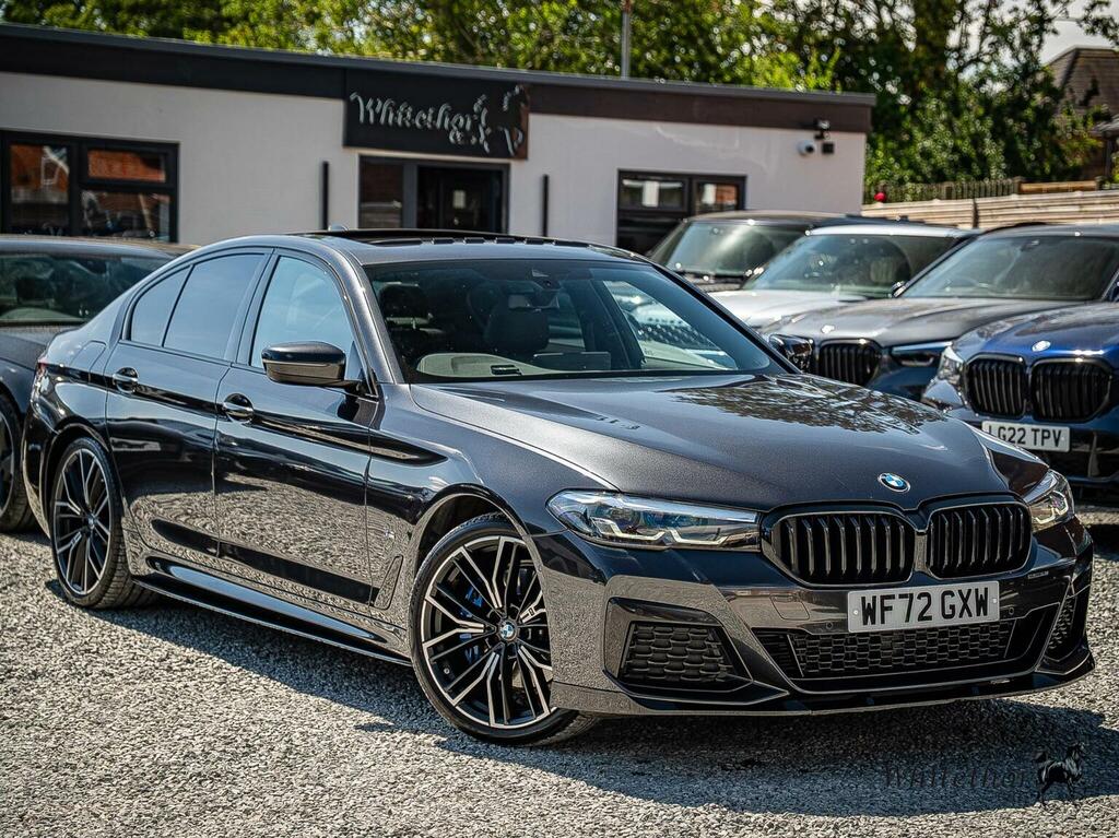 BMW 5 Series Saloon 2.0 520D Mht M Sport Steptronic Euro 6 Ss Grey