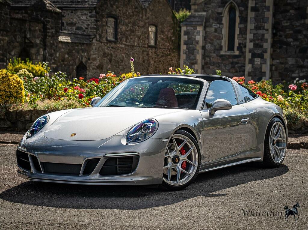Porsche 911 Convertible 3.0T 991 4 Gts Targa Pdk 4Wd Euro 6 S KF18MFX Silver #3