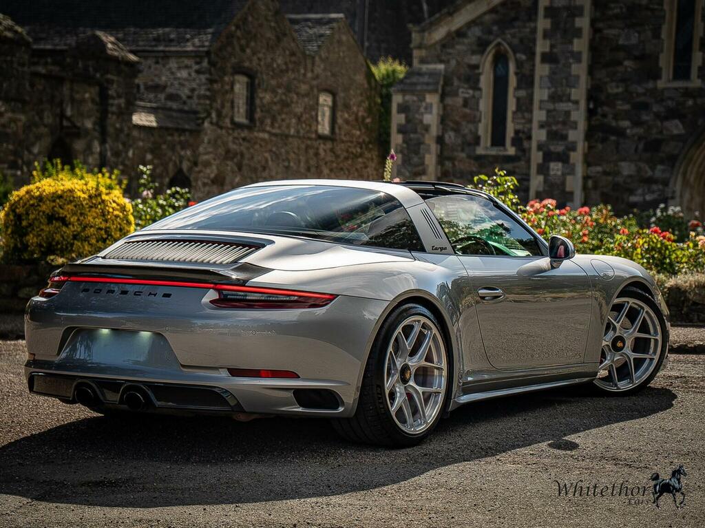 Porsche 911 Convertible 3.0T 991 4 Gts Targa Pdk 4Wd Euro 6 S KF18MFX Silver #6
