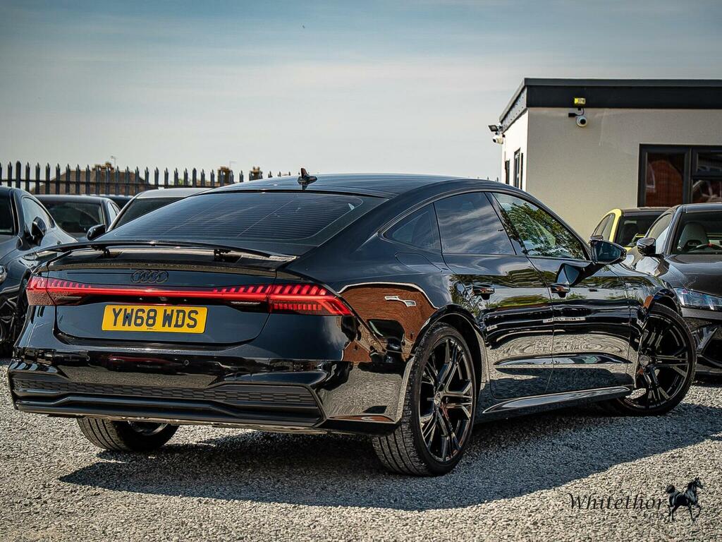 Audi A7 Hatchback 3.0 Tdi V6 45 S Line Sportback Tiptronic YW68WDS Black #6