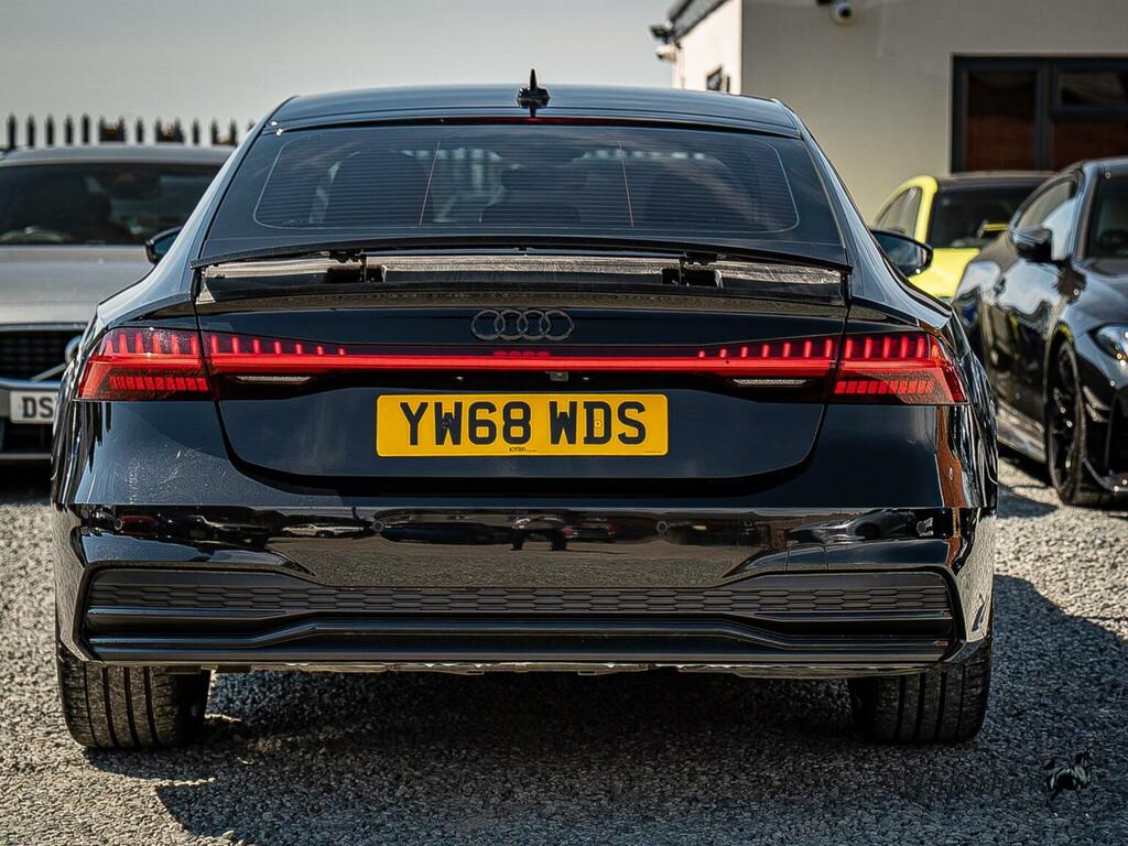 Audi A7 Hatchback 3.0 Tdi V6 45 S Line Sportback Tiptronic YW68WDS Black #5