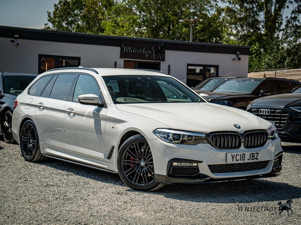 BMW 5 Series Estate 2.0 520D M Sport Touring Euro 6 Ss White