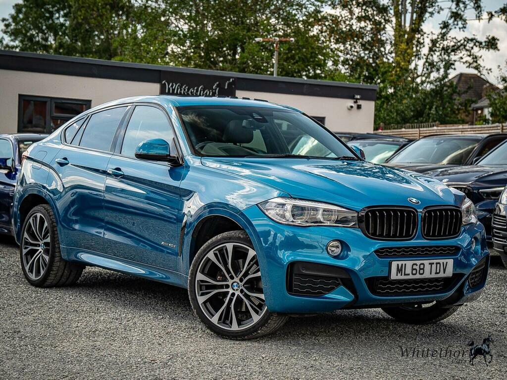 BMW X6 3.0 40D M Sport Edition Xdrive Euro 6 Ss 5 Blue