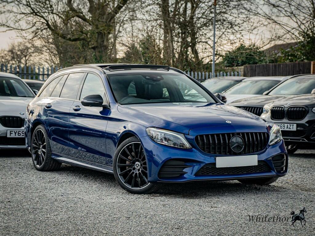Mercedes-Benz C Class Estate 2.1 C250d Amg Line Premium Plus G-tronic Blue