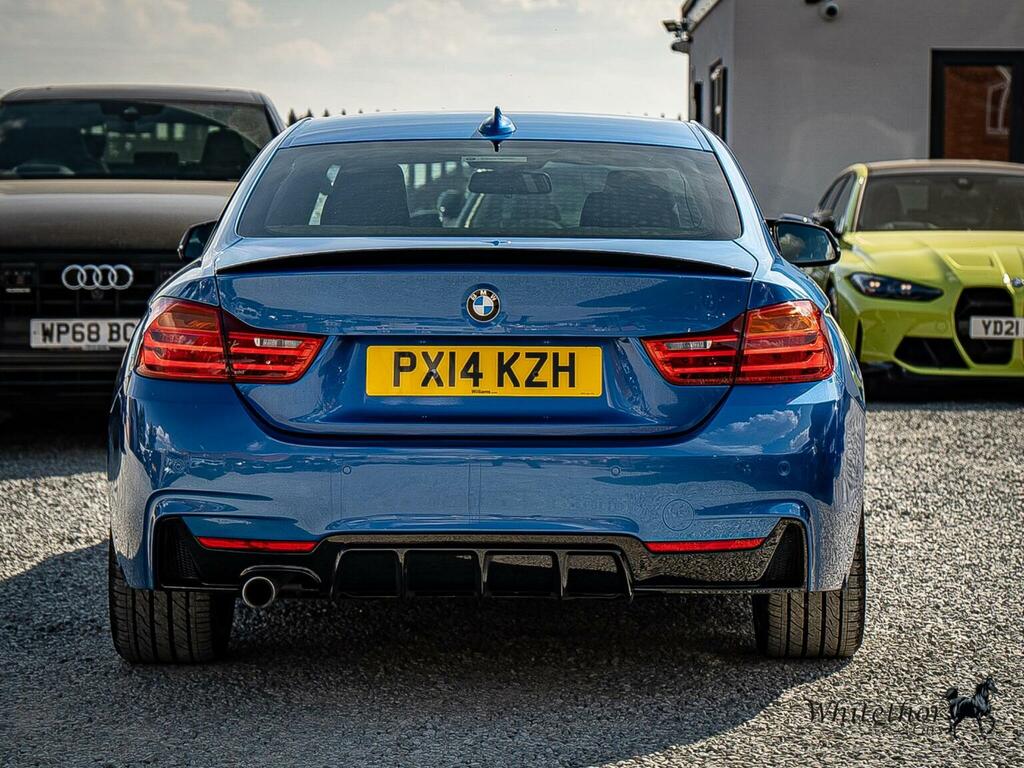 BMW 4 Series Gran Coupe Coupe 2.0 420D M Sport Euro 6 Ss 201414 PX14KZH Blue #5