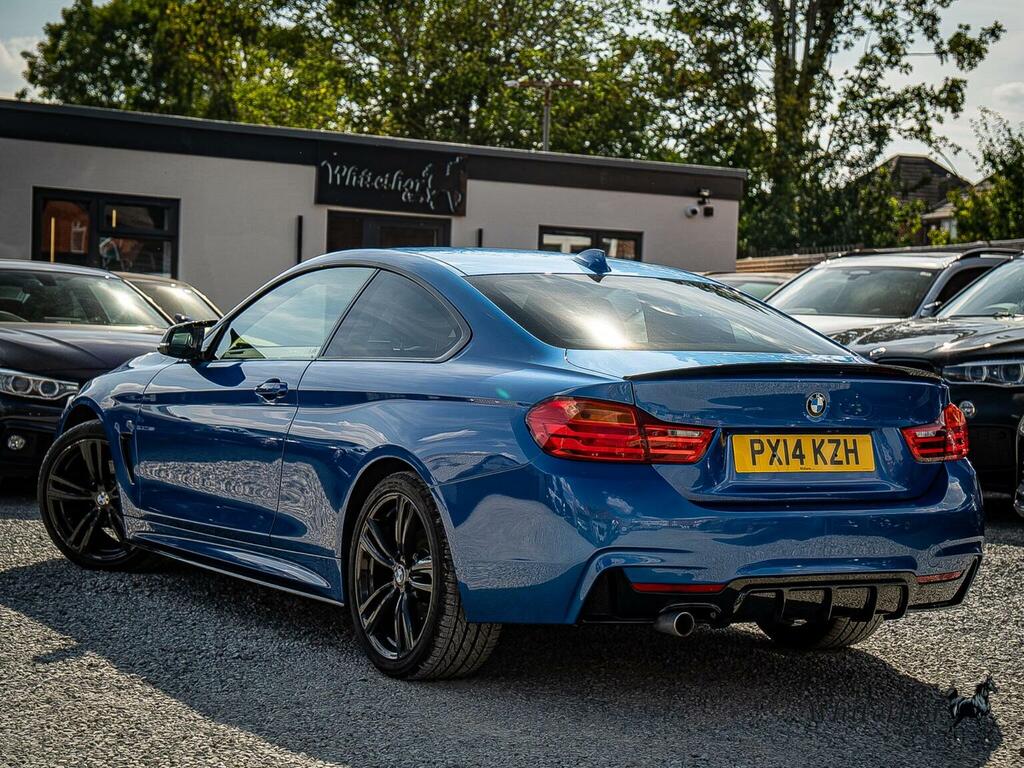 BMW 4 Series Gran Coupe Coupe 2.0 420D M Sport Euro 6 Ss 201414 PX14KZH Blue #4