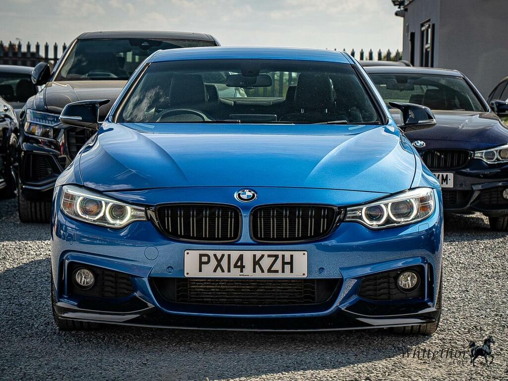 BMW 4 Series Gran Coupe Coupe 2.0 420D M Sport Euro 6 Ss 201414 PX14KZH Blue #2