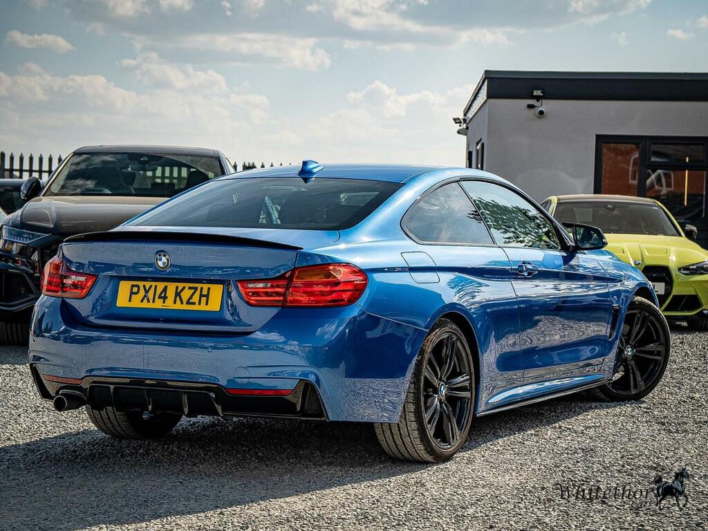 BMW 4 Series Gran Coupe Coupe 2.0 420D M Sport Euro 6 Ss 201414 PX14KZH Blue #6