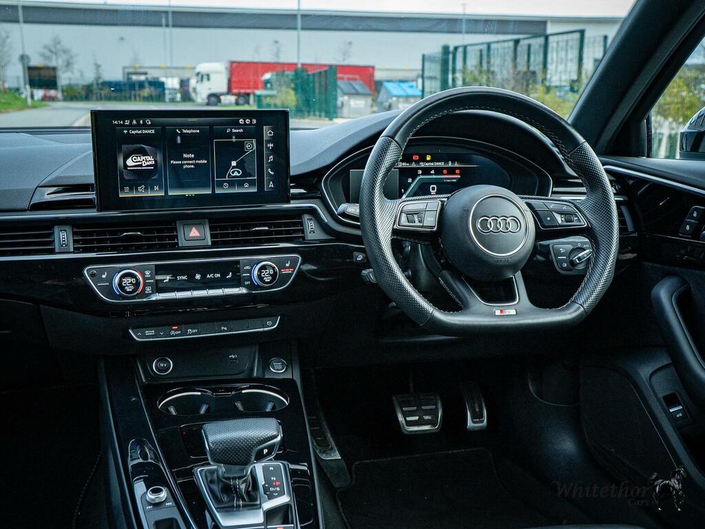 Audi A4 2.0 Tfsi 40 S Line Estate S Tronic Euro Black #7