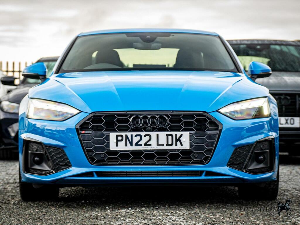 Audi A5 2.0 Tfsi 40 S Line S Tronic Euro 6 Ss Blue #2