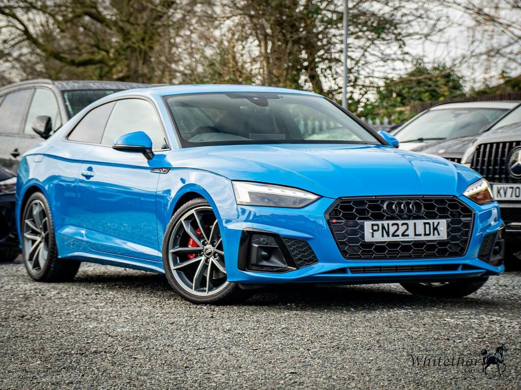 Audi A5 2.0 Tfsi 40 S Line S Tronic Euro 6 Ss Blue