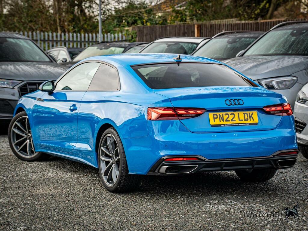 Audi A5 2.0 Tfsi 40 S Line S Tronic Euro 6 Ss Blue #3