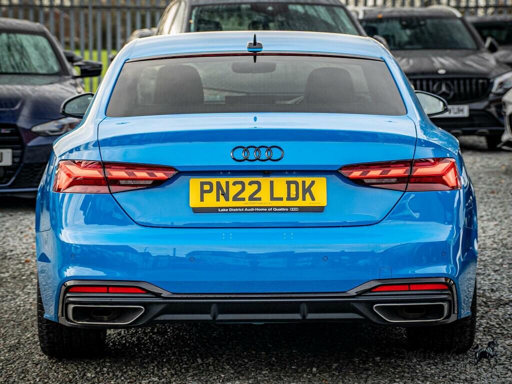 Audi A5 2.0 Tfsi 40 S Line S Tronic Euro 6 Ss Blue #4