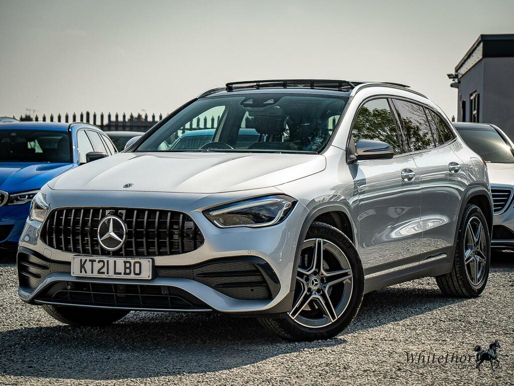 Mercedes-Benz GLA Class 2.0 Gla220d Amg Line Premium Plus 8G-dct 4Matic Silver #3
