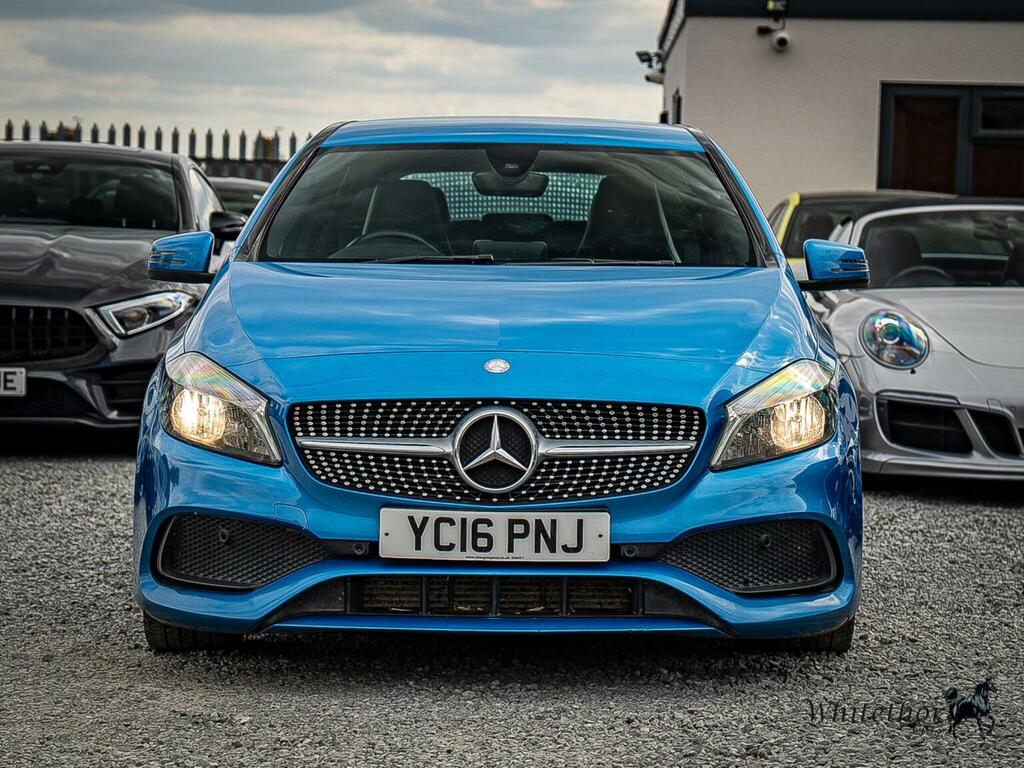 Mercedes-Benz A Class Hatchback 2.1 A200d Amg Line Executive Euro 6 S YC16PNJ Blue #2
