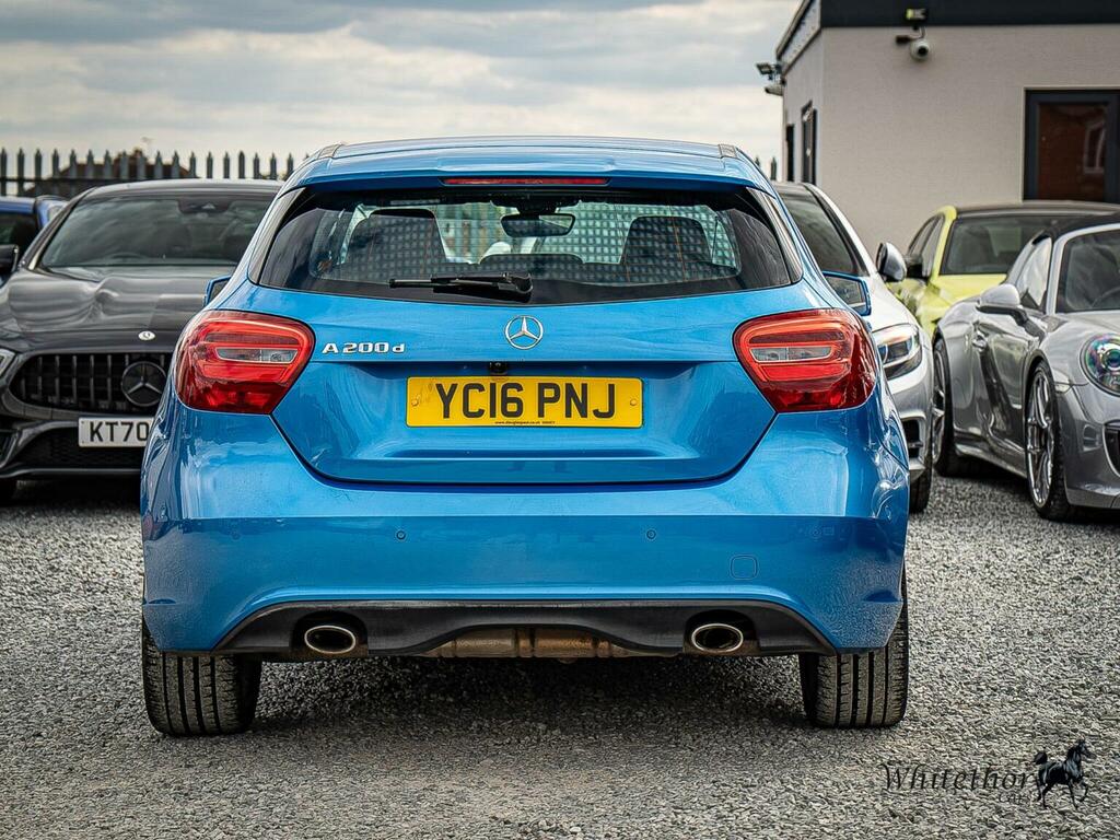 Mercedes-Benz A Class Hatchback 2.1 A200d Amg Line Executive Euro 6 S YC16PNJ Blue #5